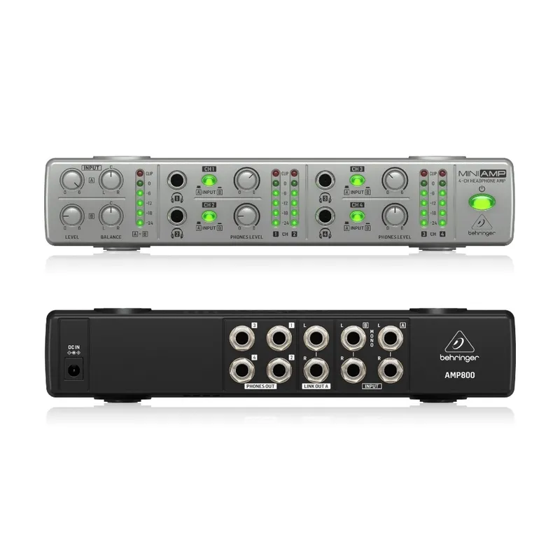BEHRINGER - AMP800 V2 Behringer - Amplificador de audífonos