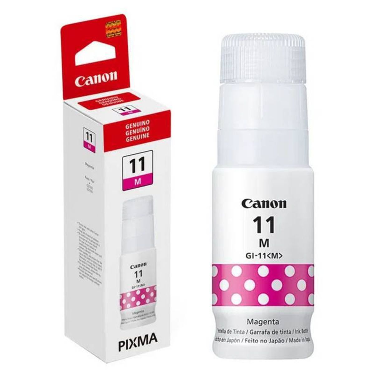 CANON - BOTELLA DE TINTA CANON GI-11M MAGENTA G2160 G3160 70ML