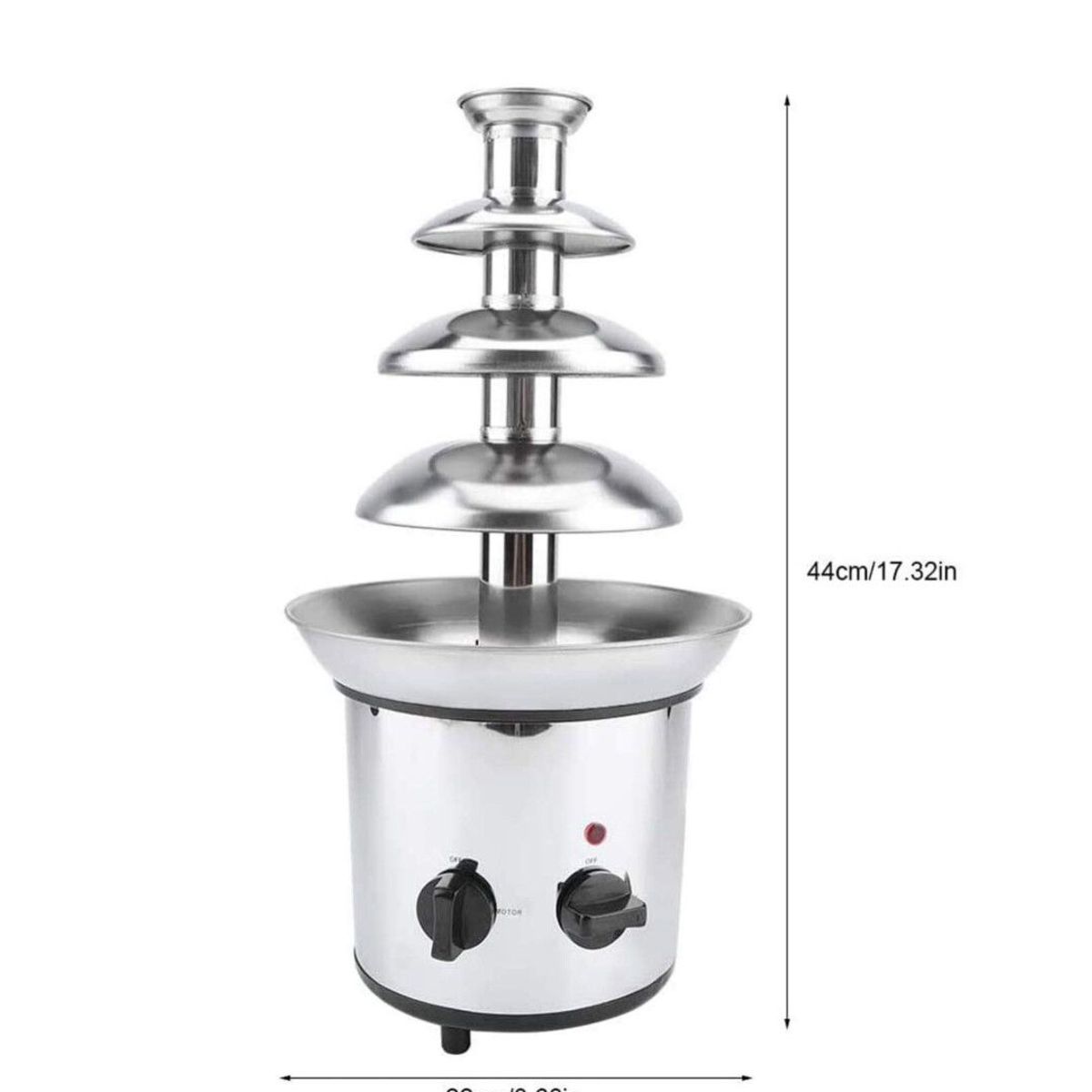 ICHIMATSU - FUENTE DE CHOCOLATE DE 4 PISOS