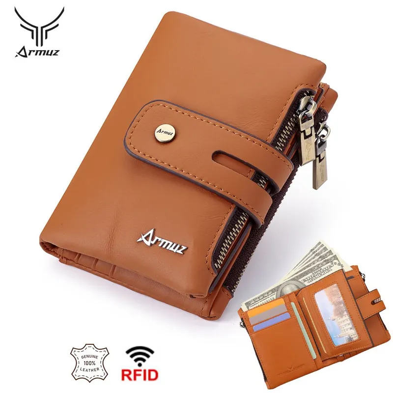 ARMUZ - Billetera de cuero vacuno. Rfid  Novi BP840