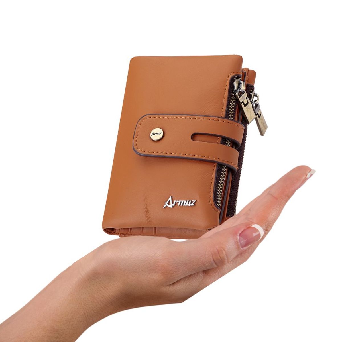 ARMUZ - Billetera de cuero vacuno. Rfid  Novi BP840