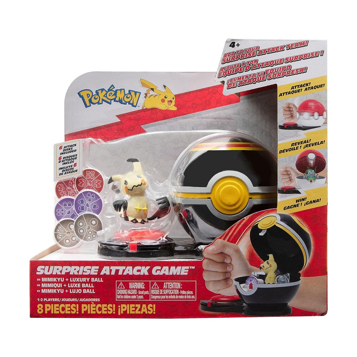 POKEMON - POKEMON JAZWARE MIMIKYU SURPRISE ATTACK