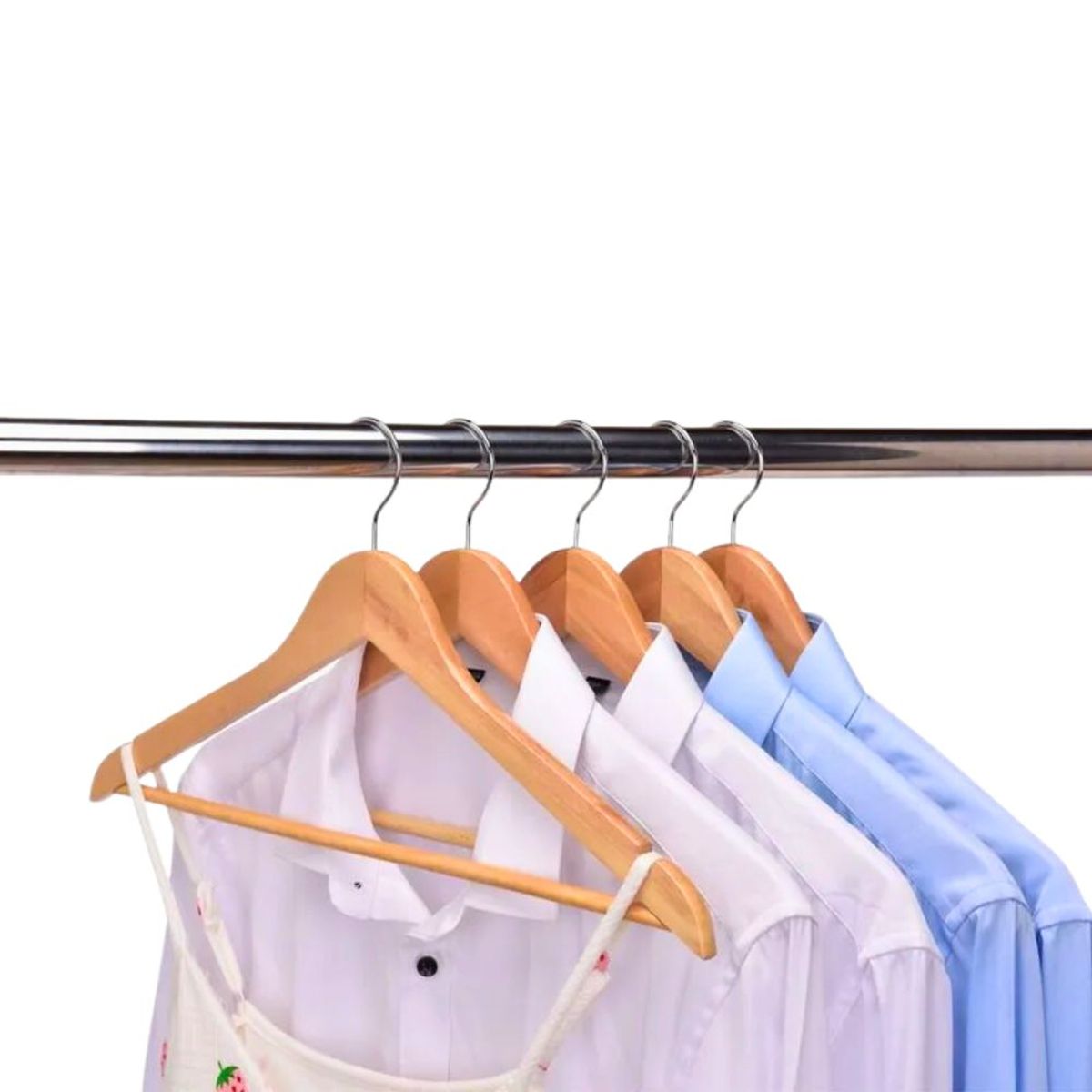 HYGGE - Set de 3 Colgadores Ganchos de Ropa para Closet