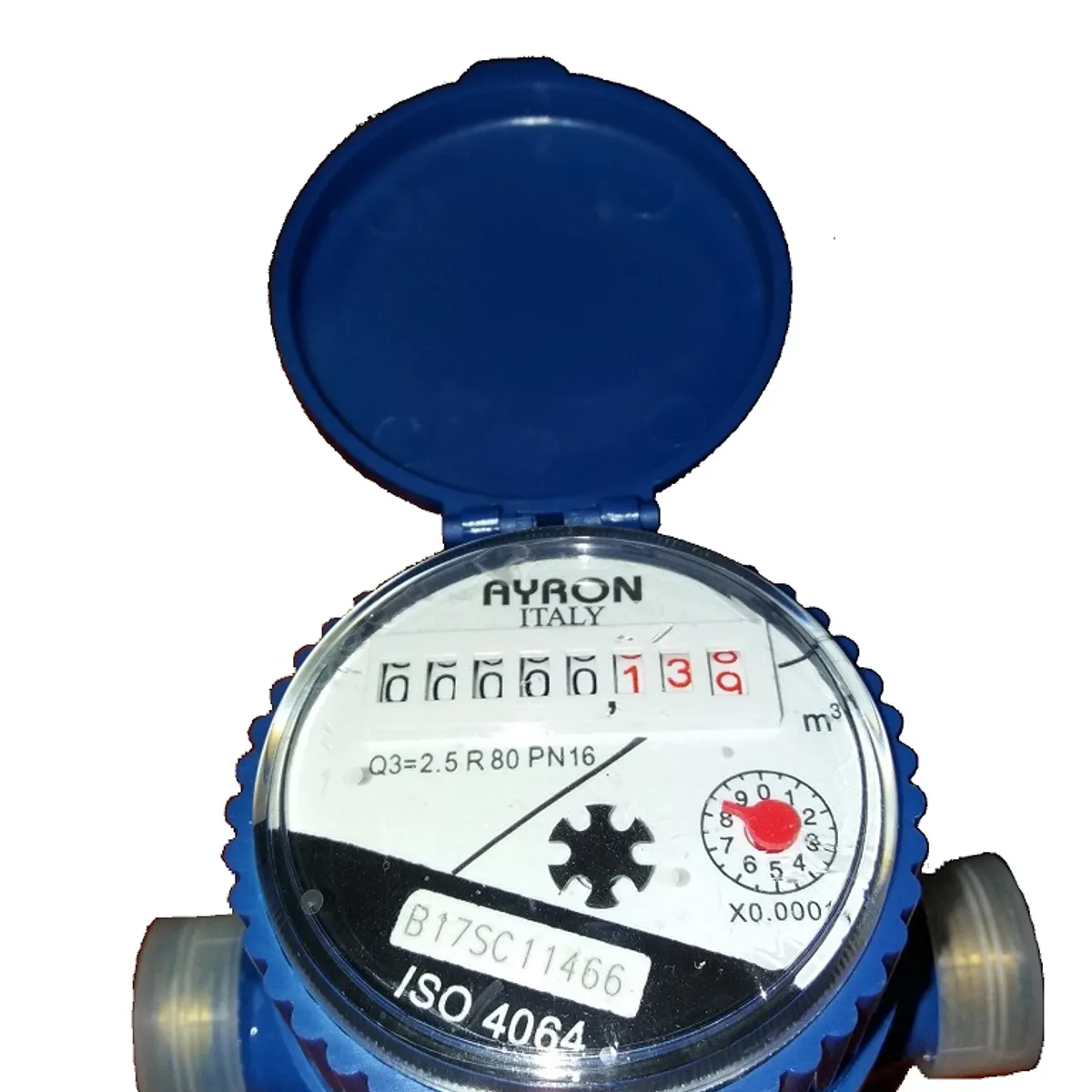 GENERICO - Medidor de Agua interno 15mm media AYRON
