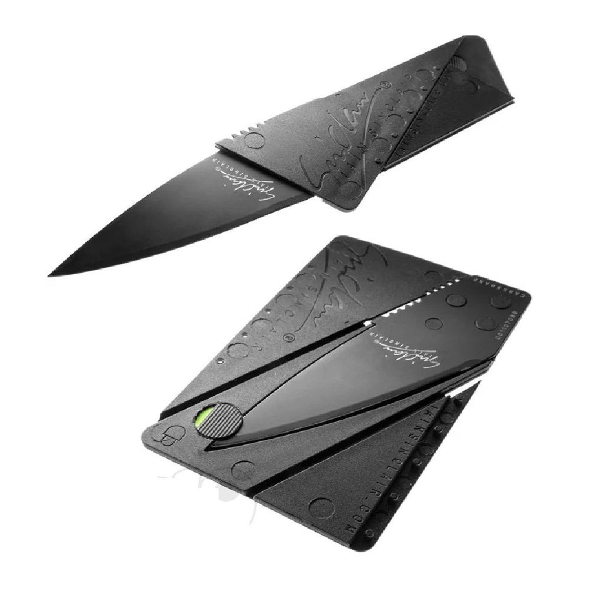 GENERICO - Navaja Cuchillo Plegable  tarjeta card