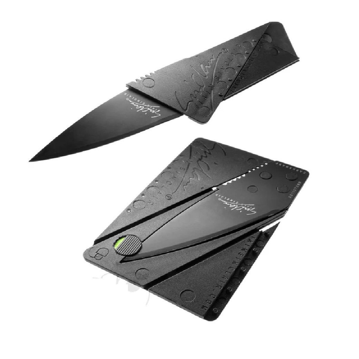 GENERICO - Navaja Cuchillo Plegable  tarjeta card