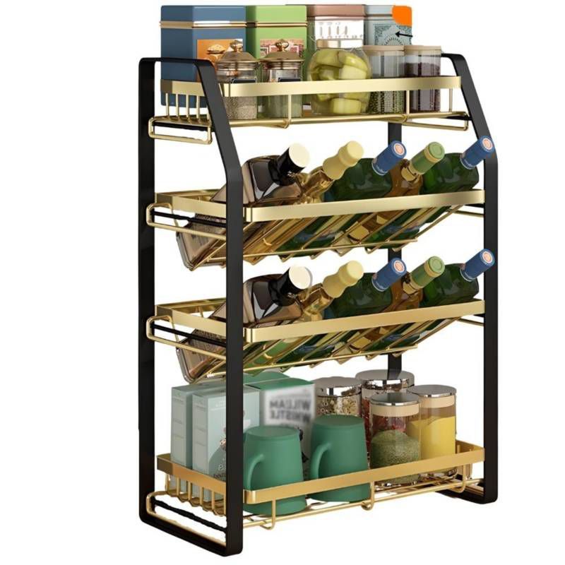 GENERICO - Organizador Condimentero Especiero Para Cocina 4 Niveles Estante