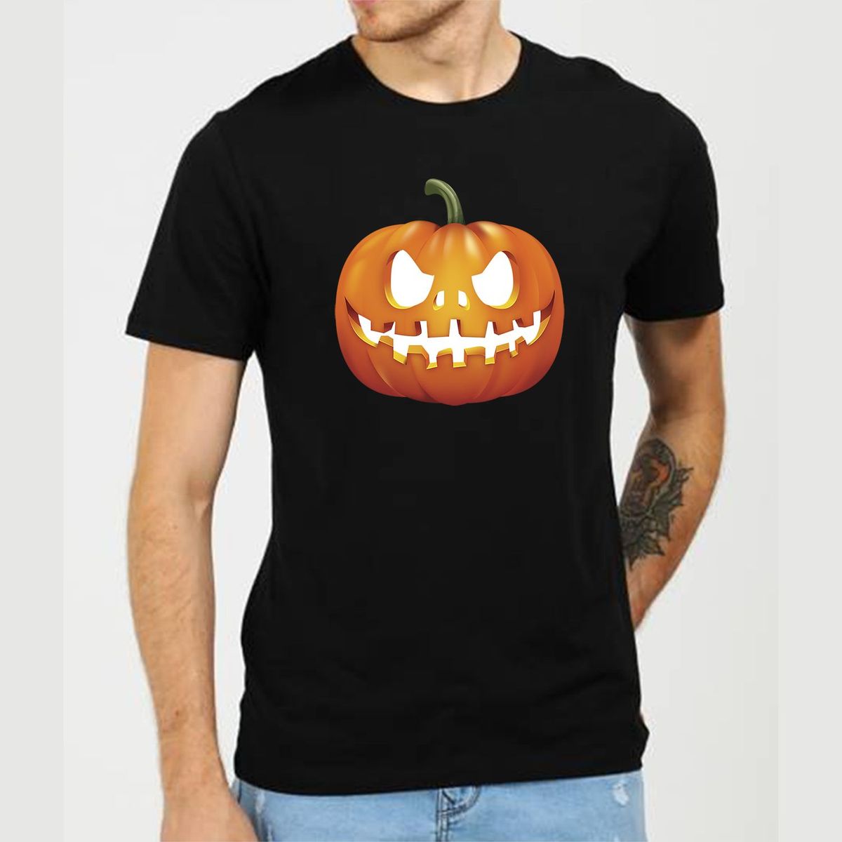 GENERICO - Polo Neon Calabaza TerrorÃ­fico.