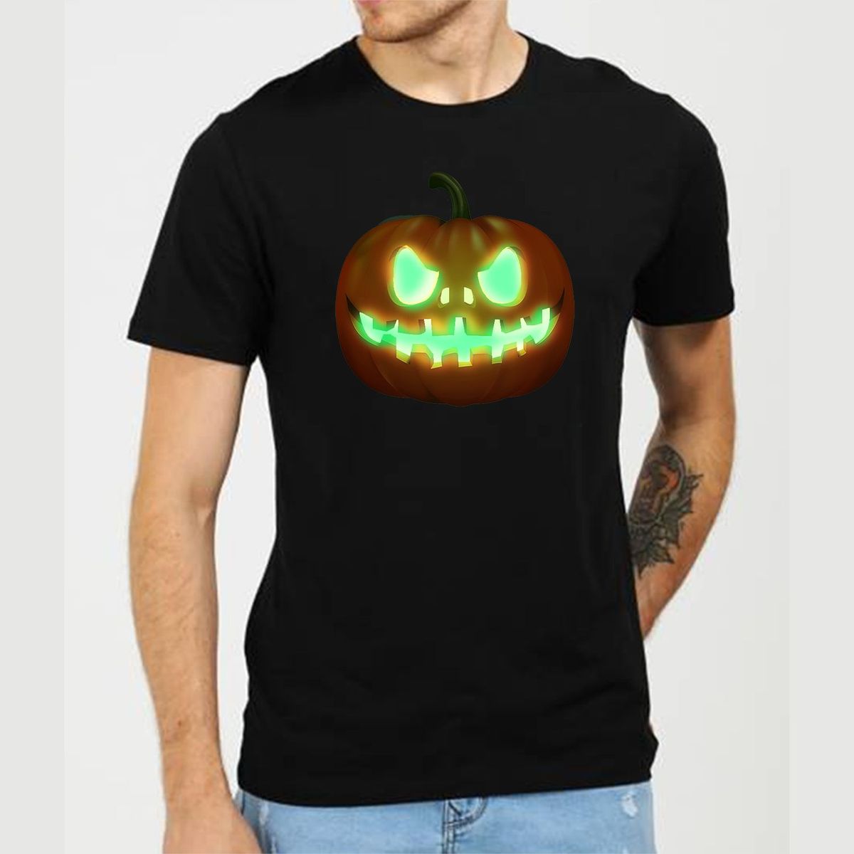 GENERICO - Polo Neon Calabaza TerrorÃ­fico.