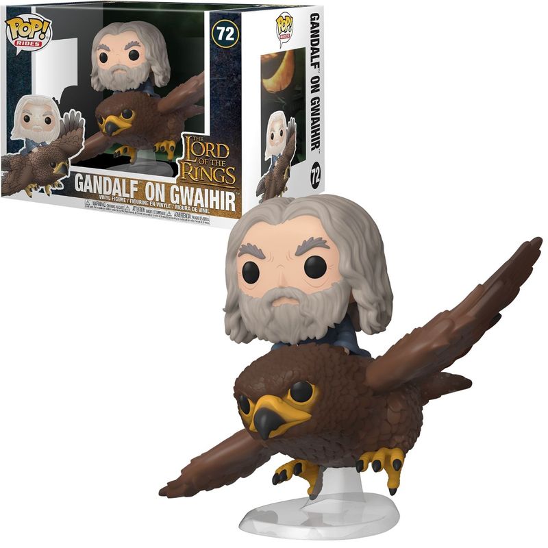 FUNKO - Funko Pop Gandalf y Gwaihir - The Lord of the Rings -Anillos
