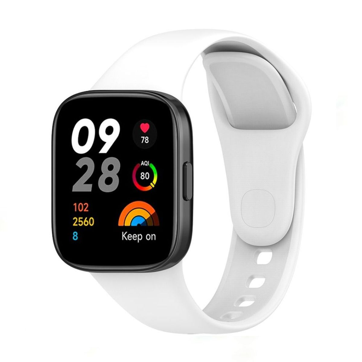 GENERICO - Correa de Silicona Para Xiaomi watch 3 - Blanco