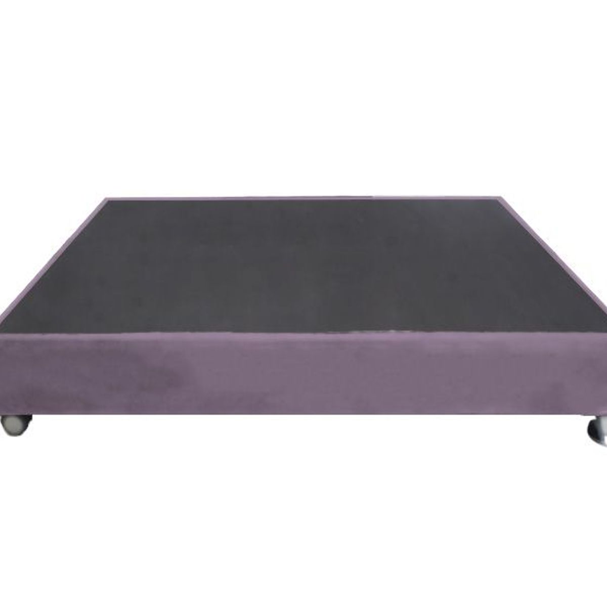BARAKA HOME - Base De Cama Luton con Ruedas 1.5 plz - Lila