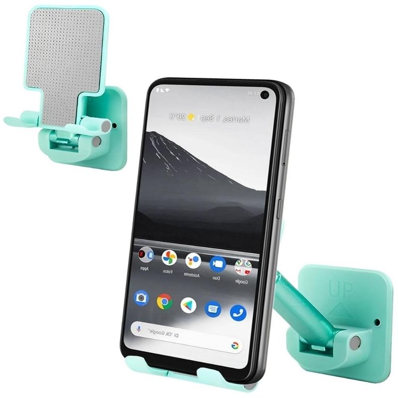 MINARI - Soporte Celular Ajustable Colgante para Pared y Escritorio 2en1 VD C08