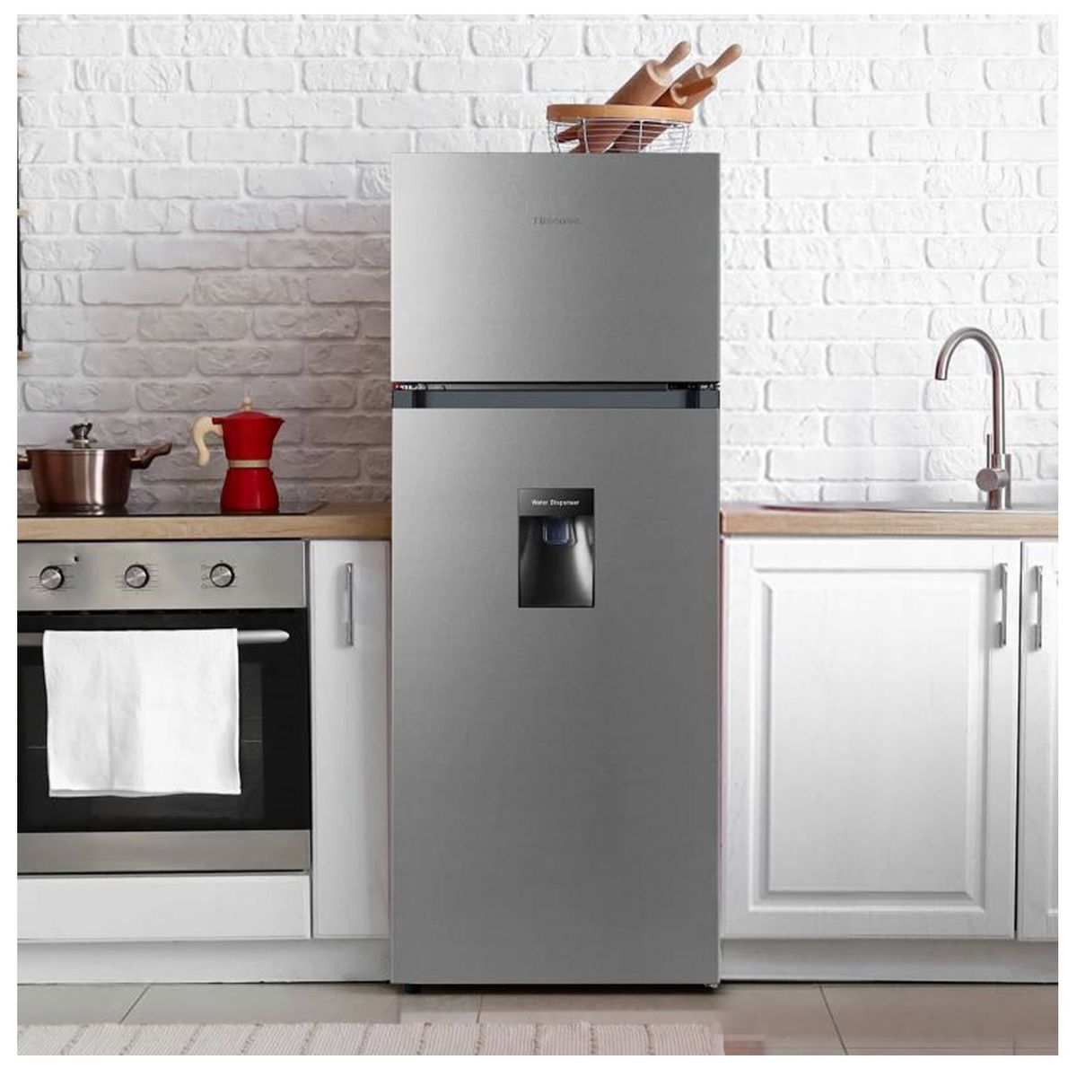 HISENSE - Refrigeradora Hisense Top Mount 205L