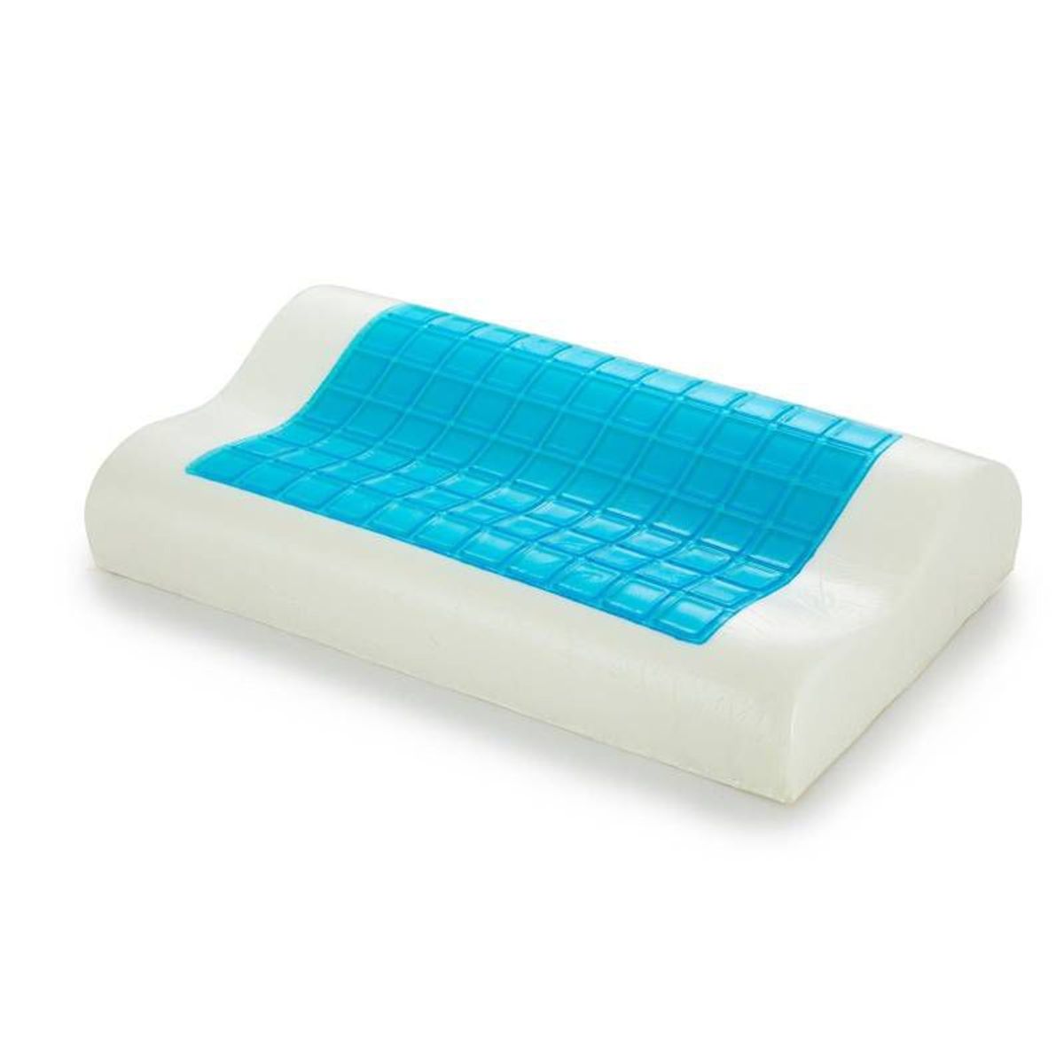 GENERICO - Almohada Con Gel Refrescante Ortopédica Memory Pillow