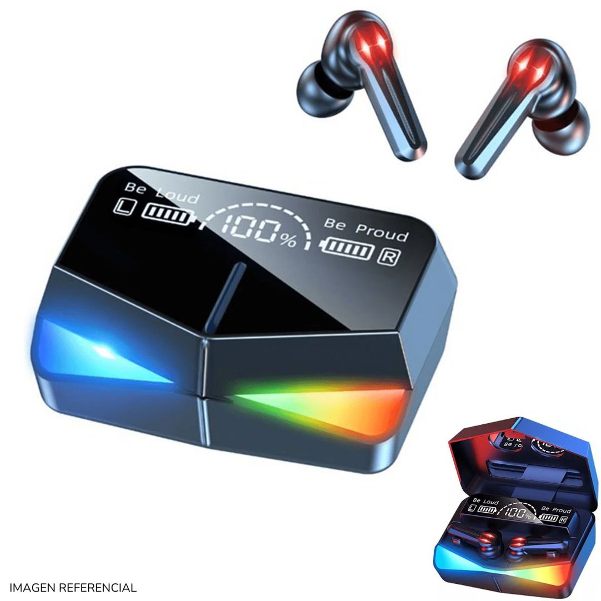 INSPIRA MARKET - Audífono inalambricos digital tactil M28