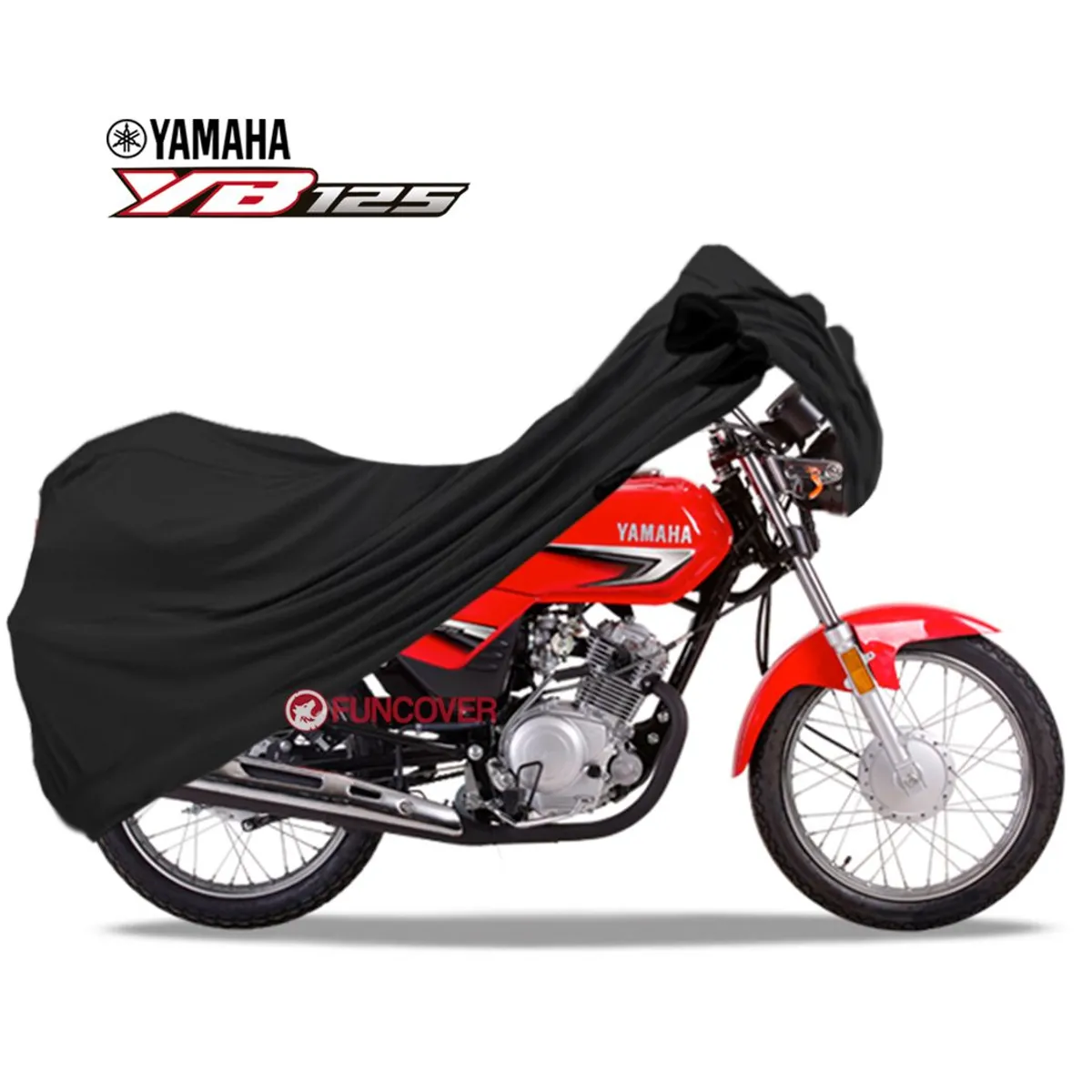 FUNCOVER - Funda Para Moto YAMAHA YB125 Cobertor Impermeable Filtro Uv