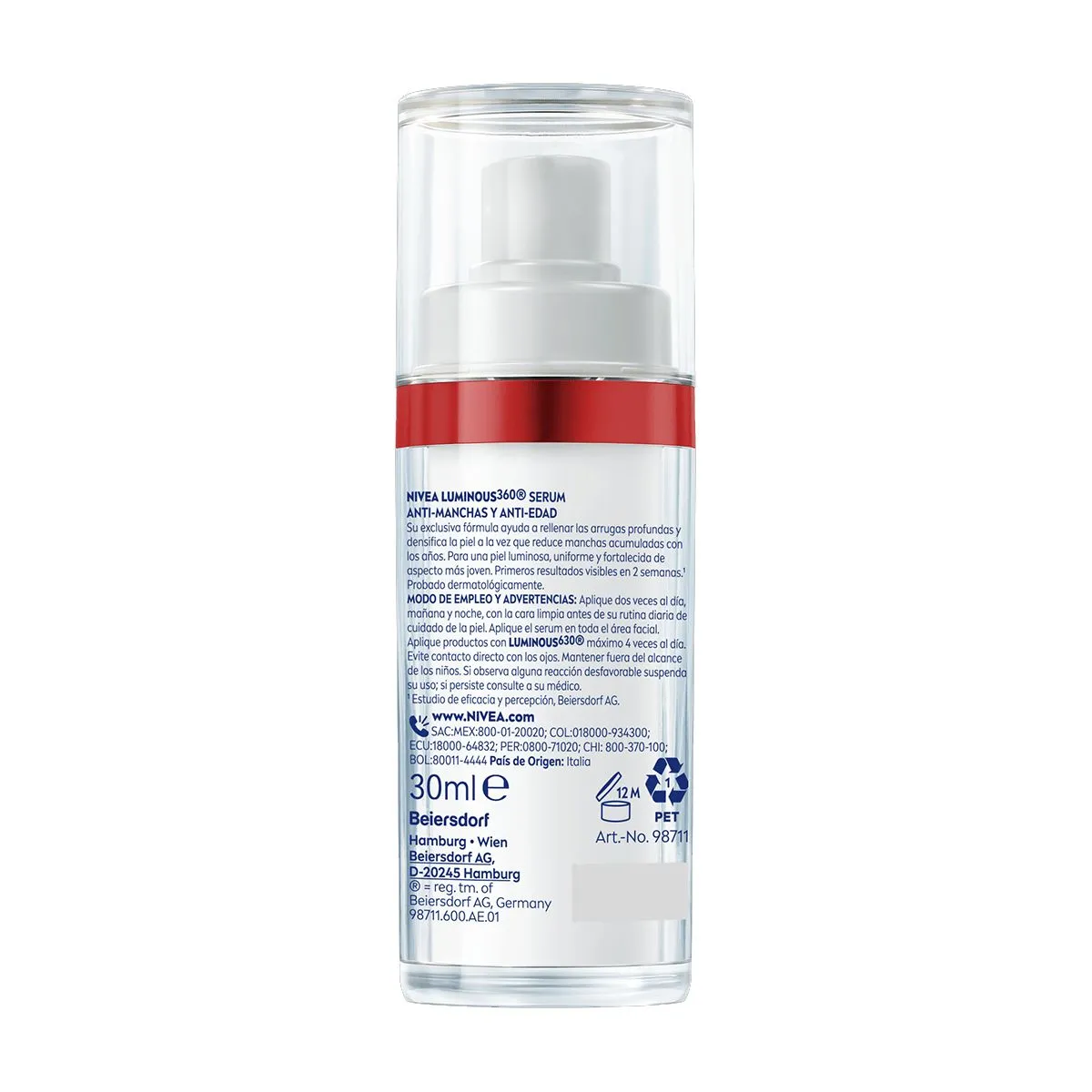 NIVEA - Sérum Facial Nivea Luminous 630 Anti Manchas Anti edad Avanzado