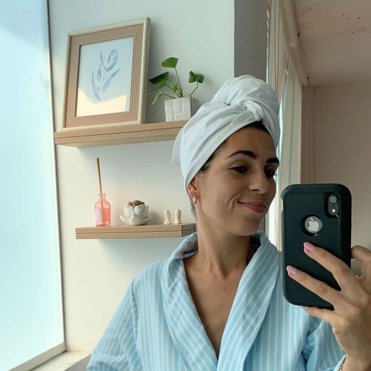 TOWELTEC - TURBANTE DE MICROFIBRA TURQUESA