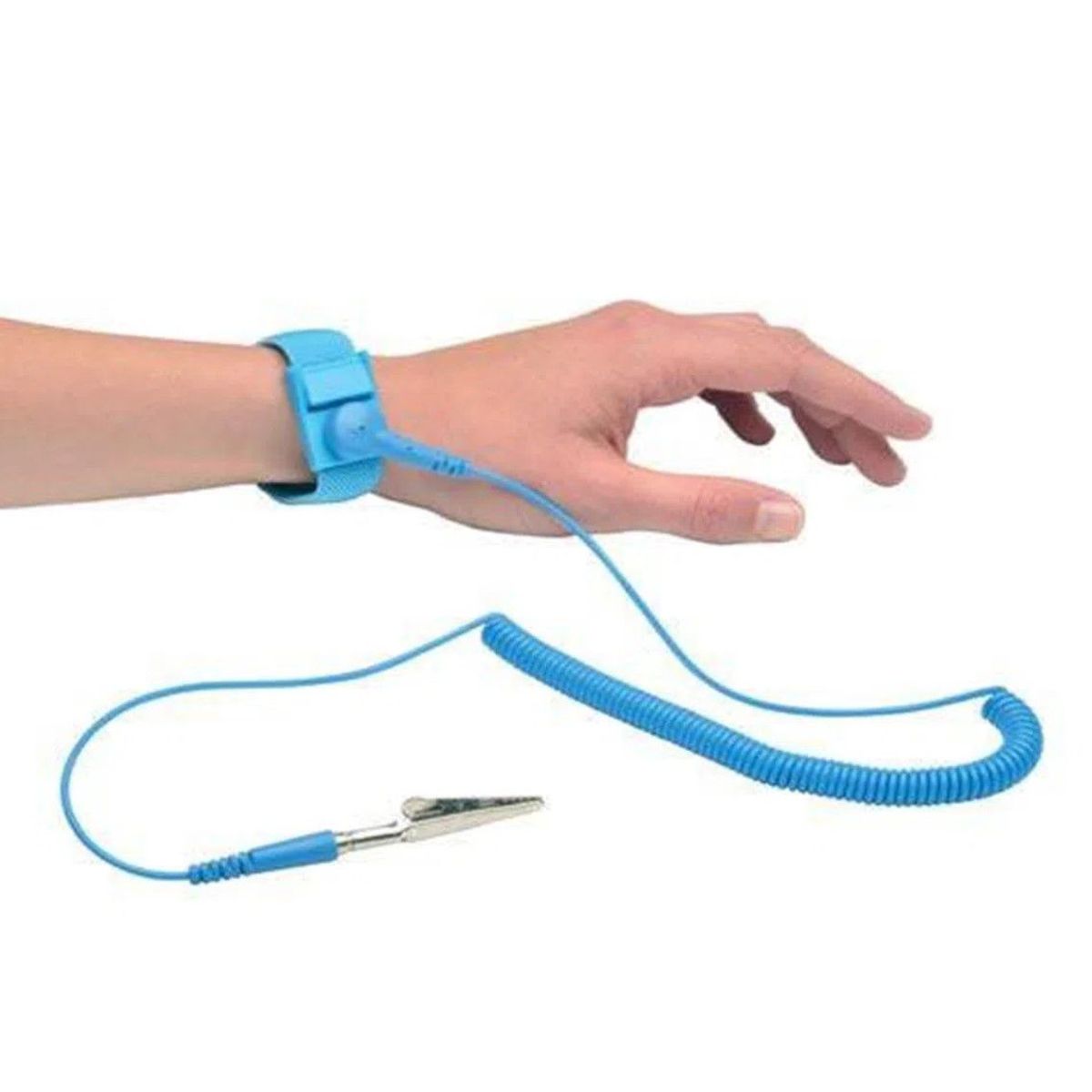 GENERICO - Pulsera Antiestática Para Electrónica Ajustable Extendible