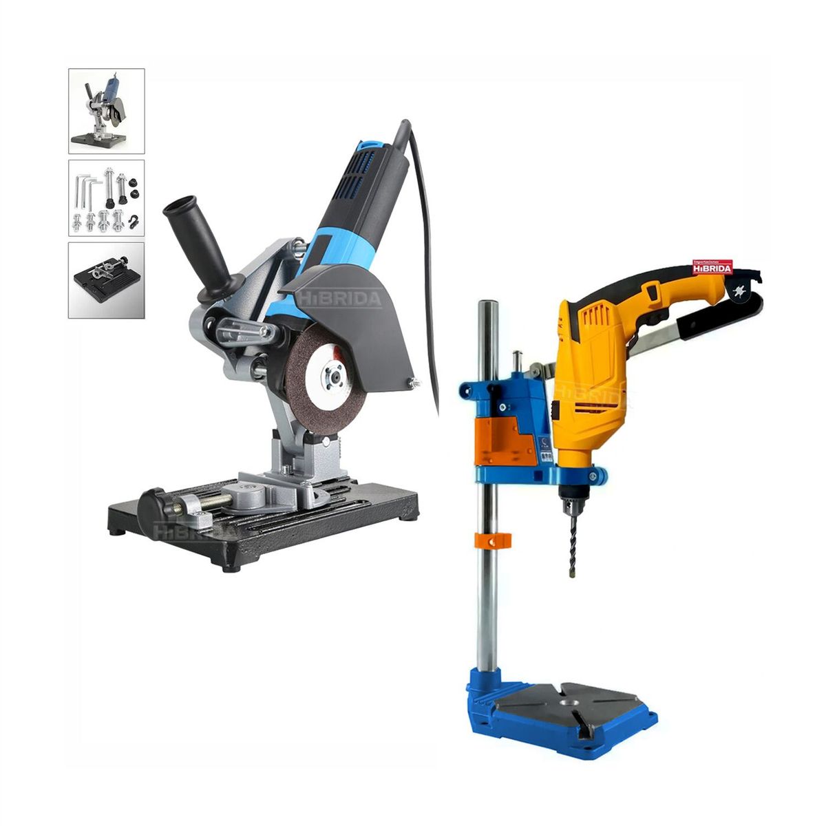 XTD - SOPORTE AMOLADORA y TALADRO BASE UNIVERSAL ESMERIL