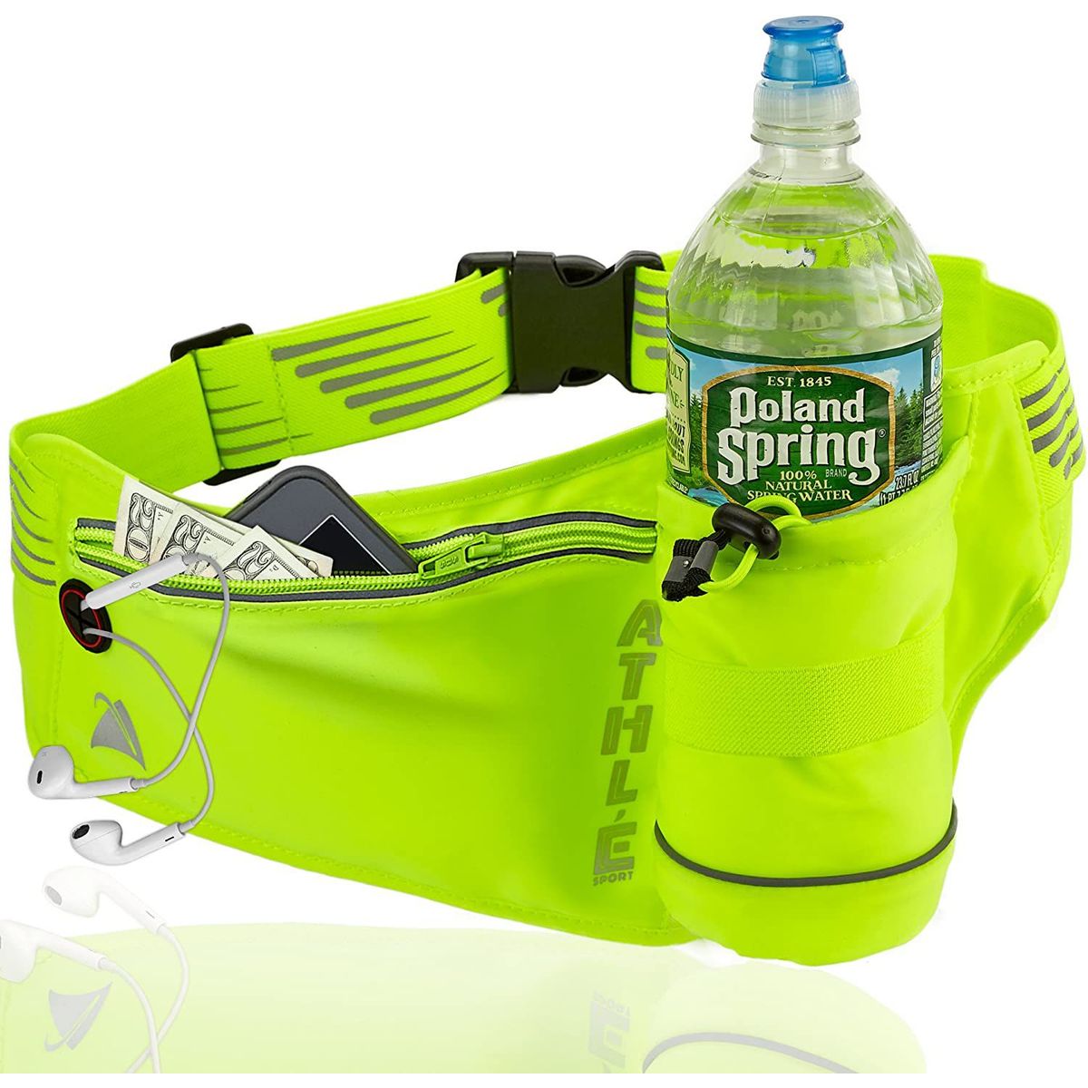 GENERICO - Canguro Riñonera con Soporte para Botella de Agua CNA01