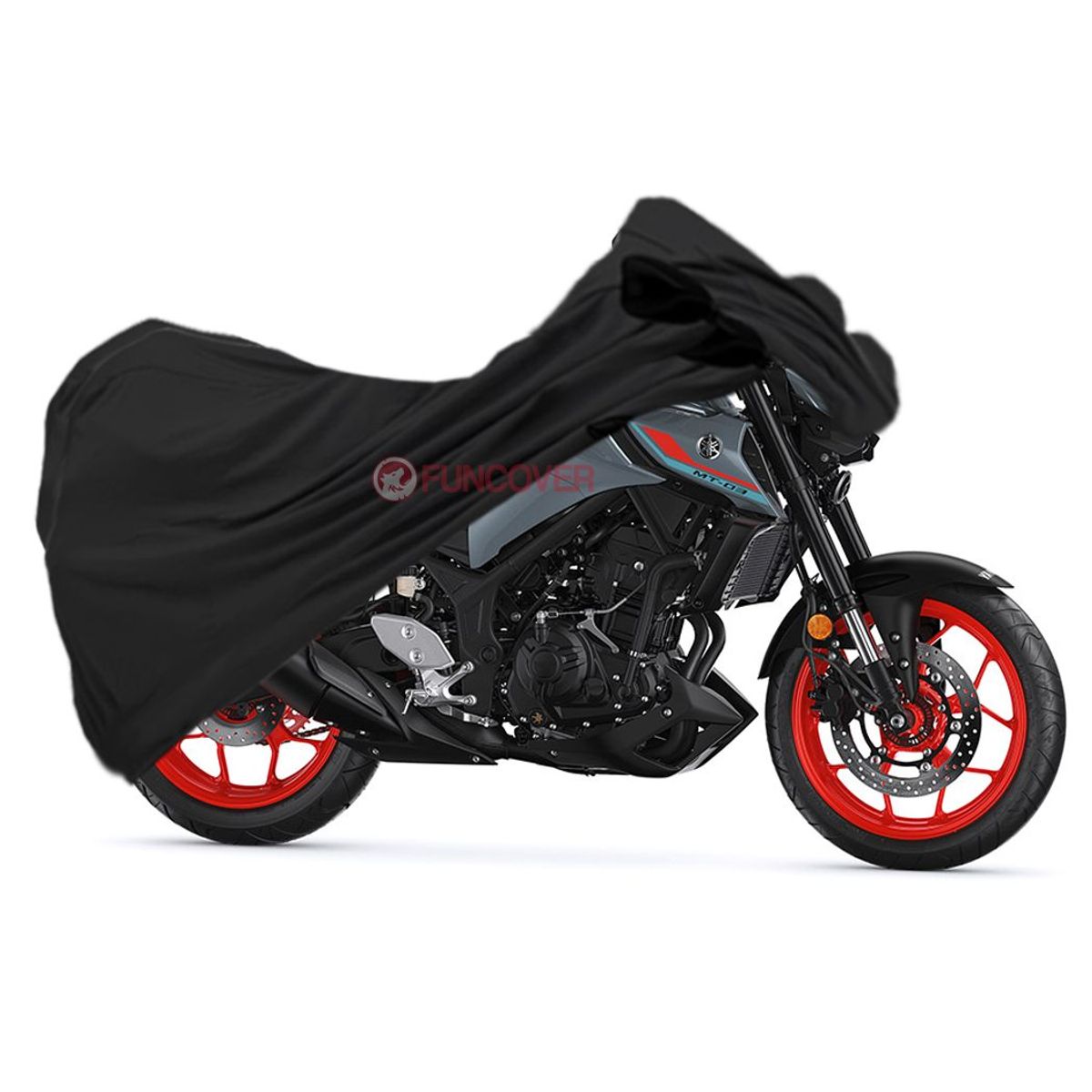 FUNCOVER - Funda Para Moto YAMAHA MT - 03 ABS Cobertor Impermeable Filtro Uv