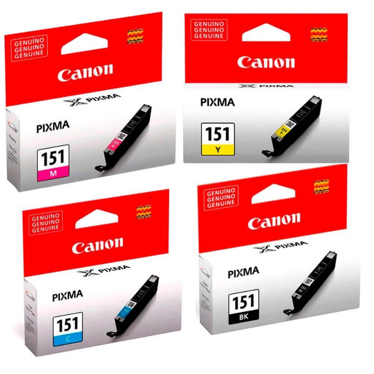 CANON - Pack tinta Canon CLI-151, 4 colores