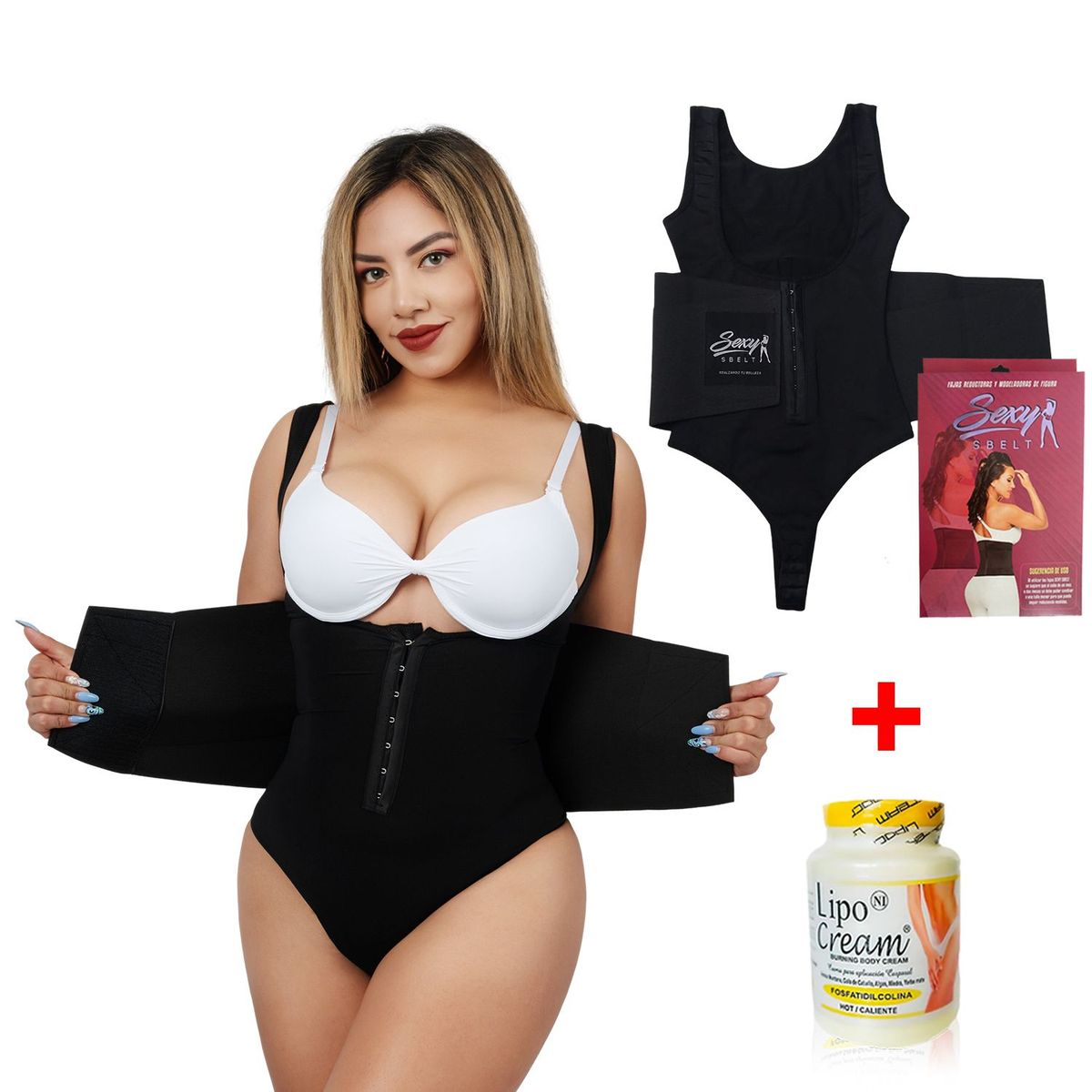 GENERICO - Faja Body Reloj de Arena Reduce Medidas Más 1 Lipocream