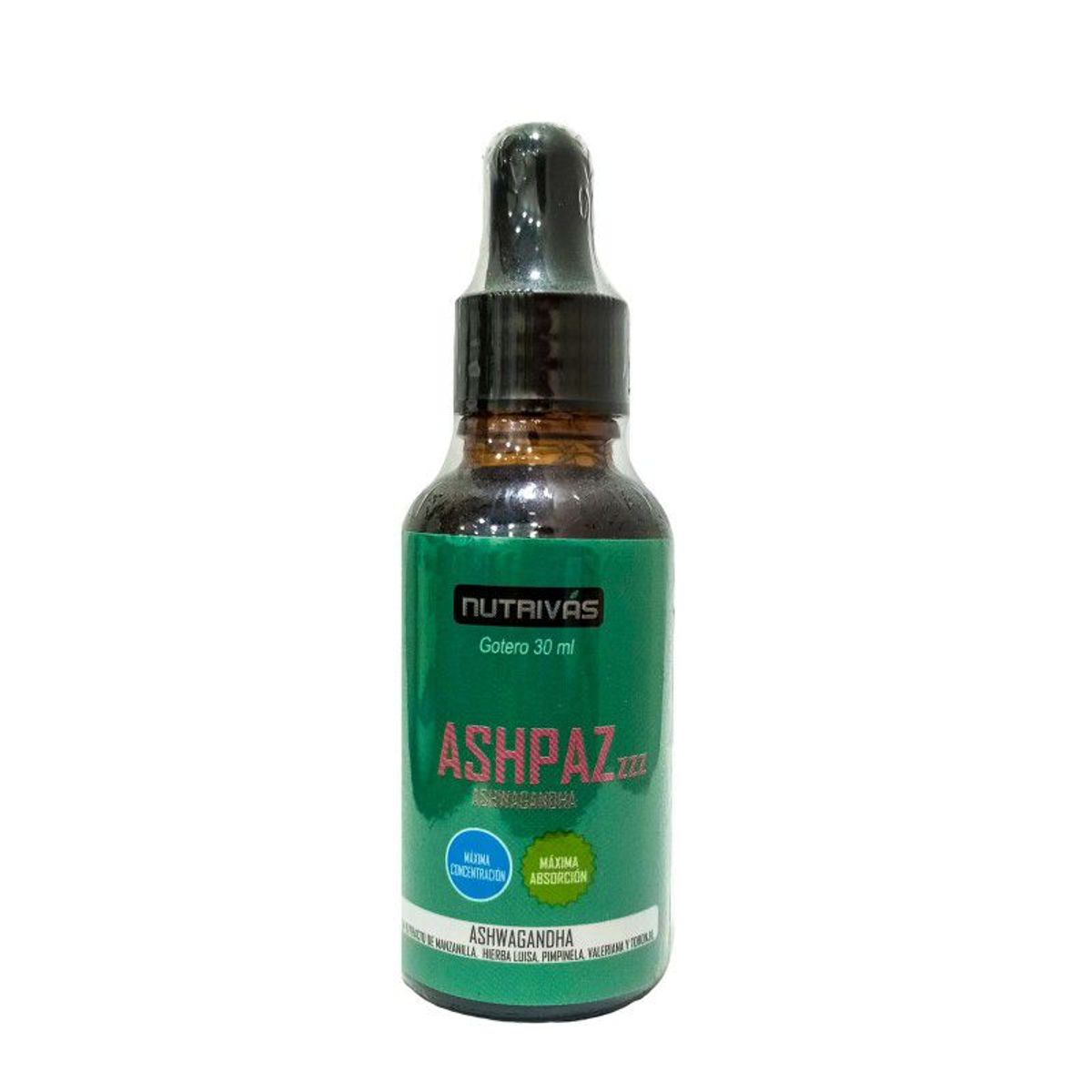 GENERICO - Ashpaz - Ashwagandha - Nutrivas x 30 ml