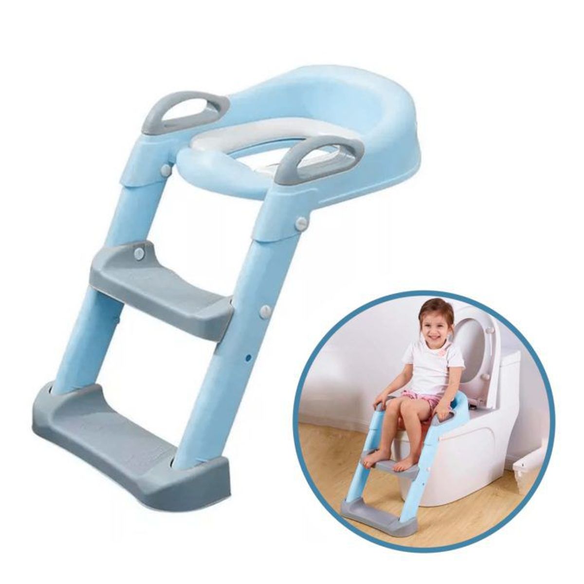 GENERICO - Asiento De Entrenamiento Para Niños con Escalera.