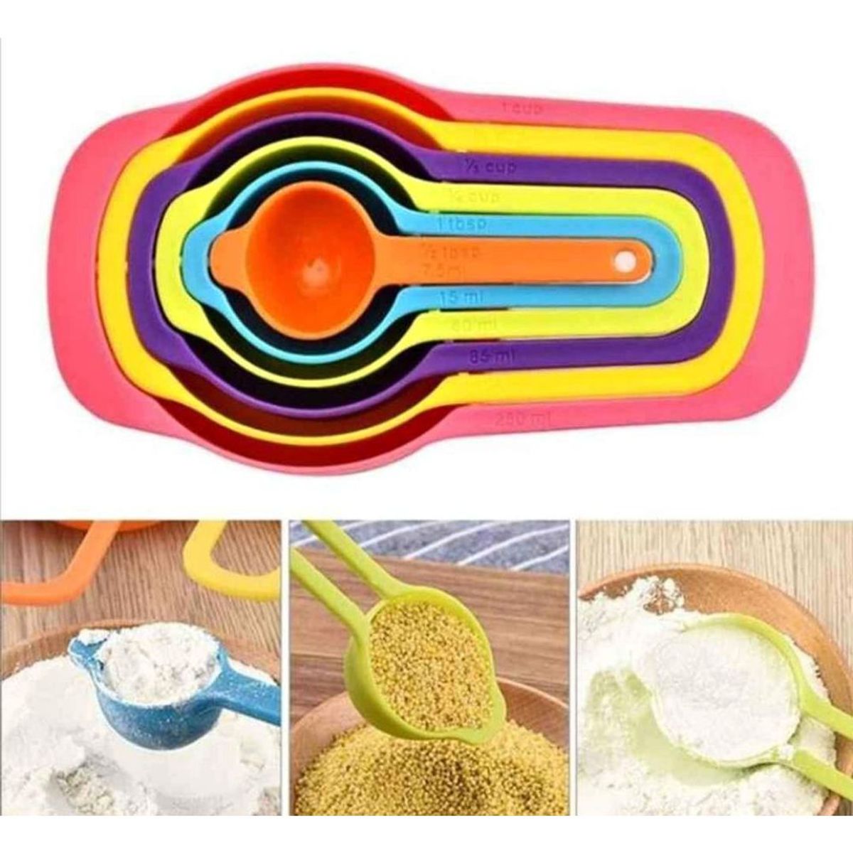 GENERICO - Set de Cucharas Medidoras