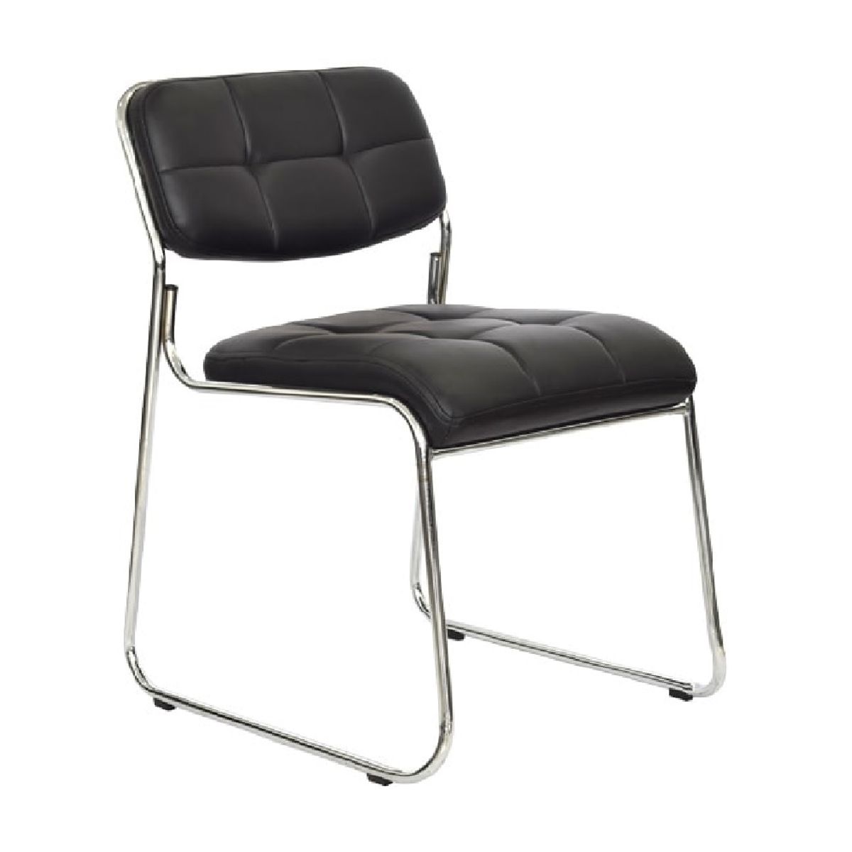 MOBELART - Silla de Oficina Visita Viva TQ Negro möbelArt