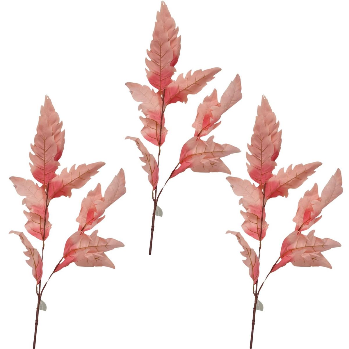 FLORIPA - Pack de 2 Follajes Artificiales De Rosa 8213-ROS FLORIPA