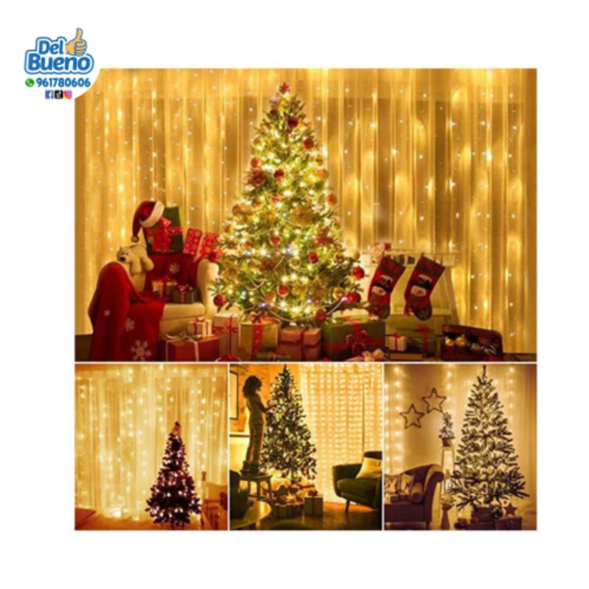 GENERICO - LUCES CASCADA CON CONTROL