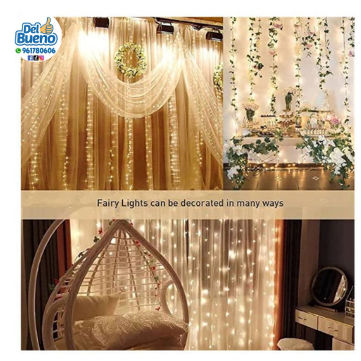 GENERICO - LUCES CASCADA CON CONTROL