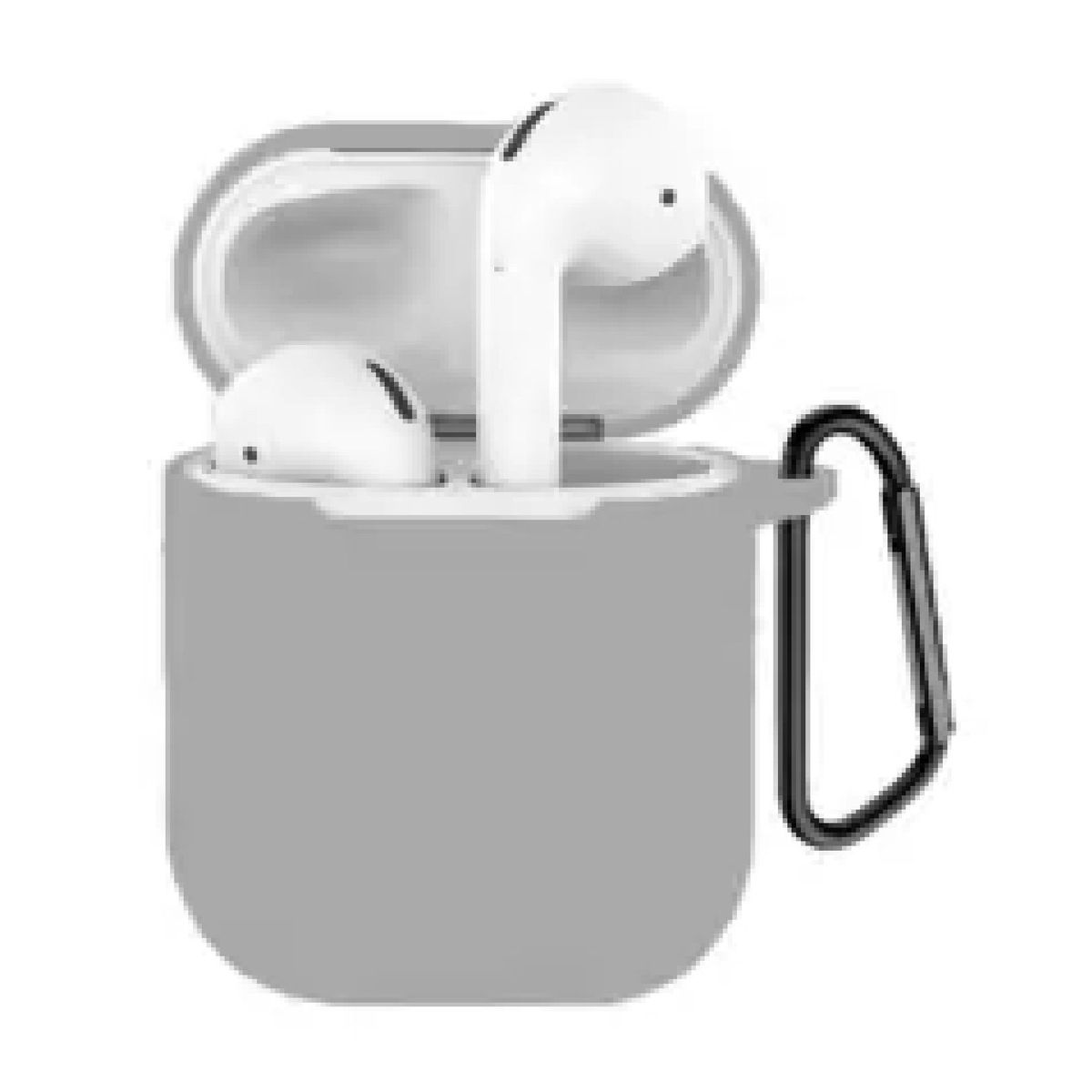 OTTOWARE - CASE PARA AIRPODS SILICONA 1ERA Y 2DA GENERACION GRIS
