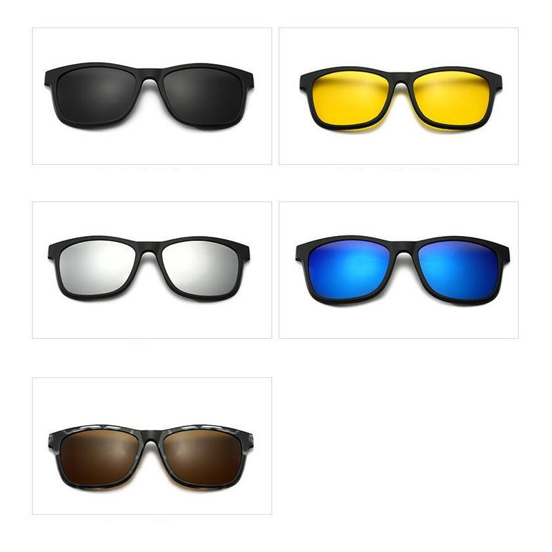 GENERICO - LENTES DE SOL 6 EN 1 CON CORREA DEPORTIVA