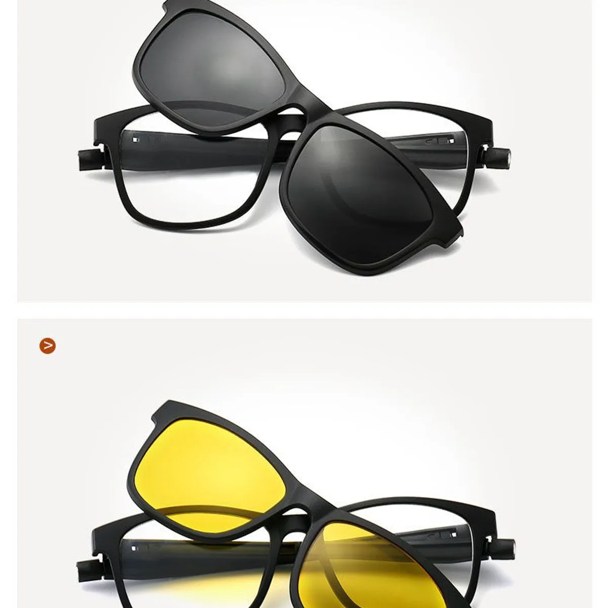 GENERICO - LENTES DE SOL 6 EN 1 CON CORREA DEPORTIVA