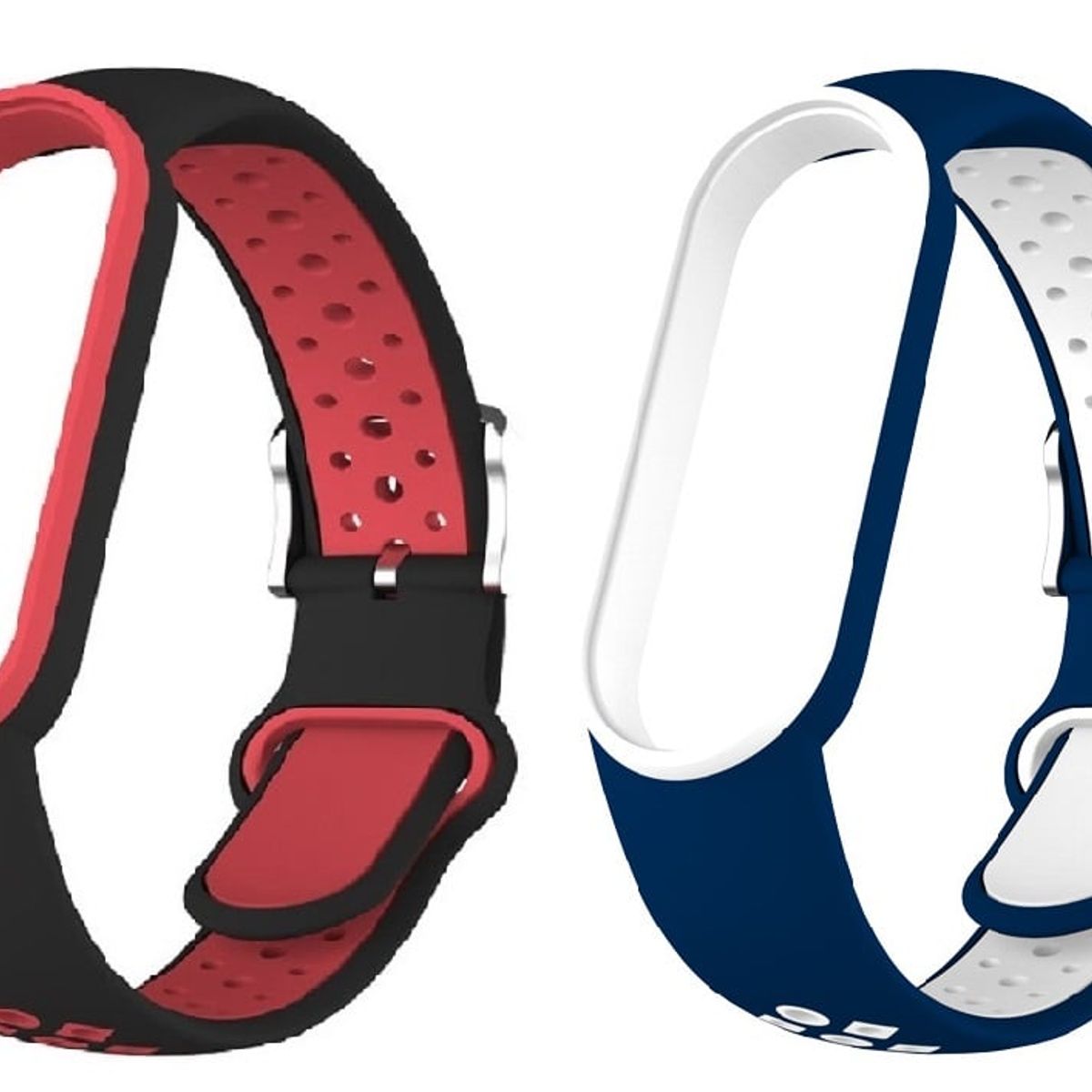 GENERICO - Correa Silicona con hebilla x 2 + cargador Xiaomi Mi Band 4