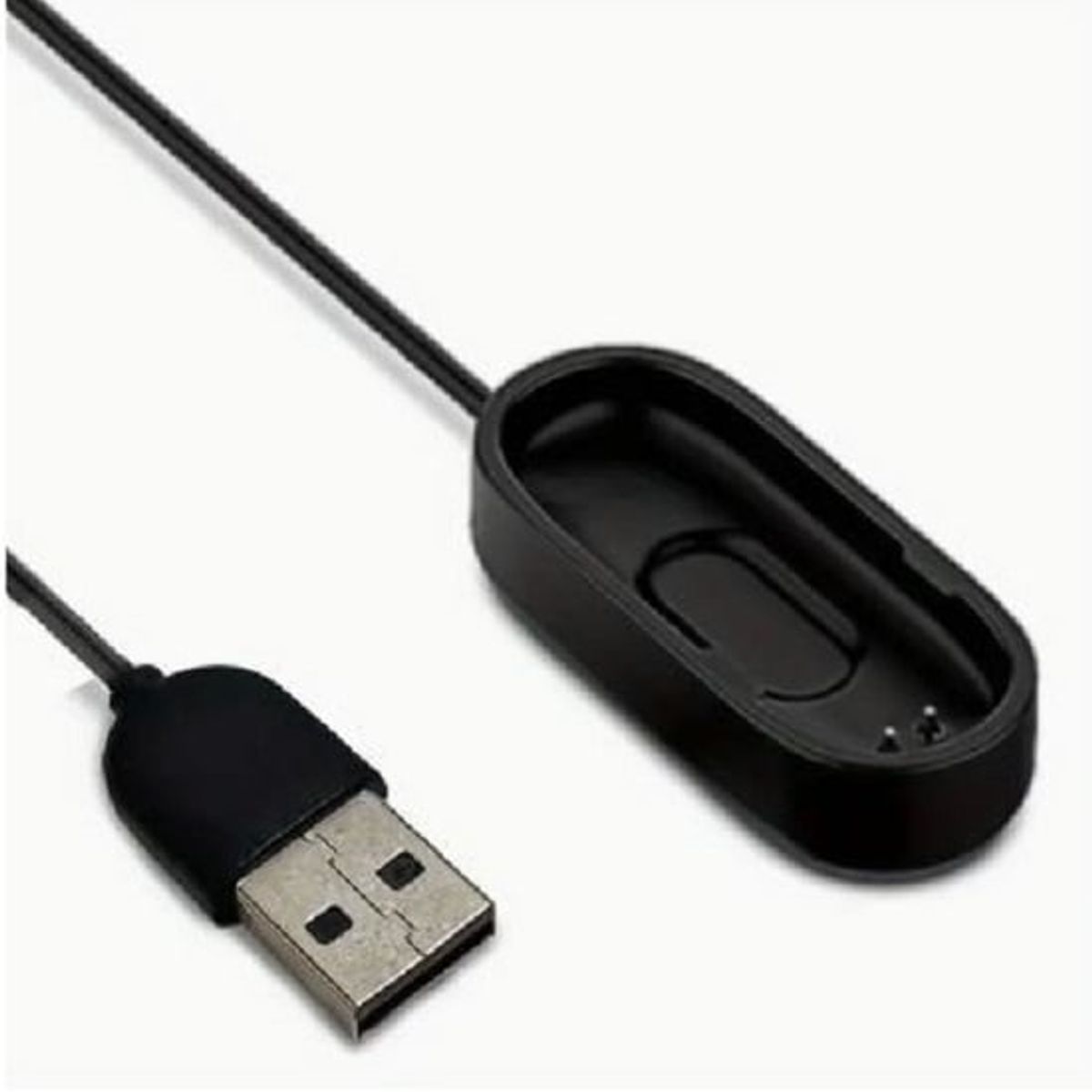 GENERICO - Correa Silicona con hebilla x 2 + cargador Xiaomi Mi Band 4