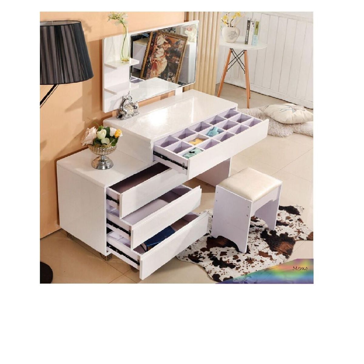 GENERICO - TOCADOR AINA - LA CASA DEL MUEBLERO - BLANCO