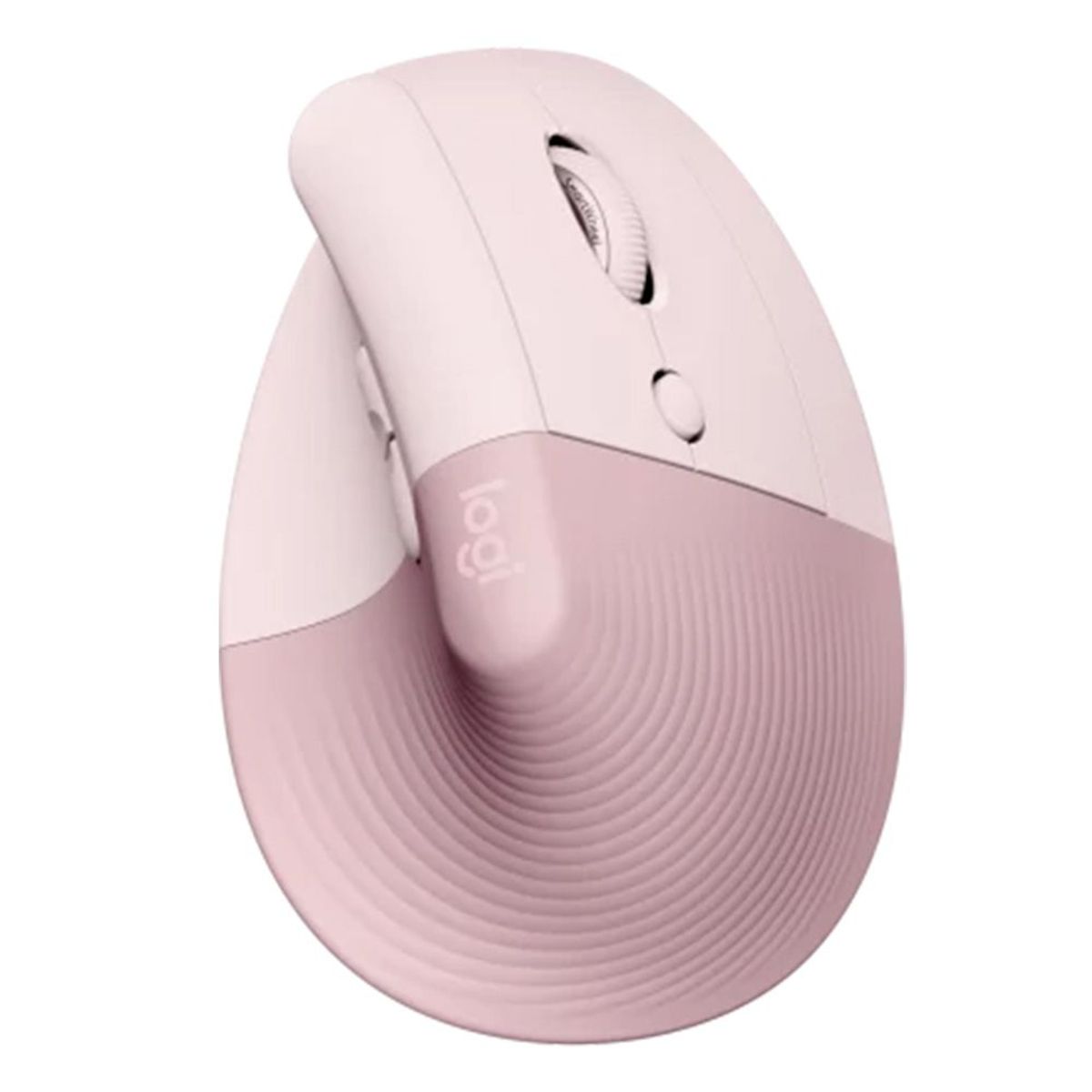 LOGITECH - Mouse Logitech Lift Vertical Wireless Oficina Cómodo - Rosa