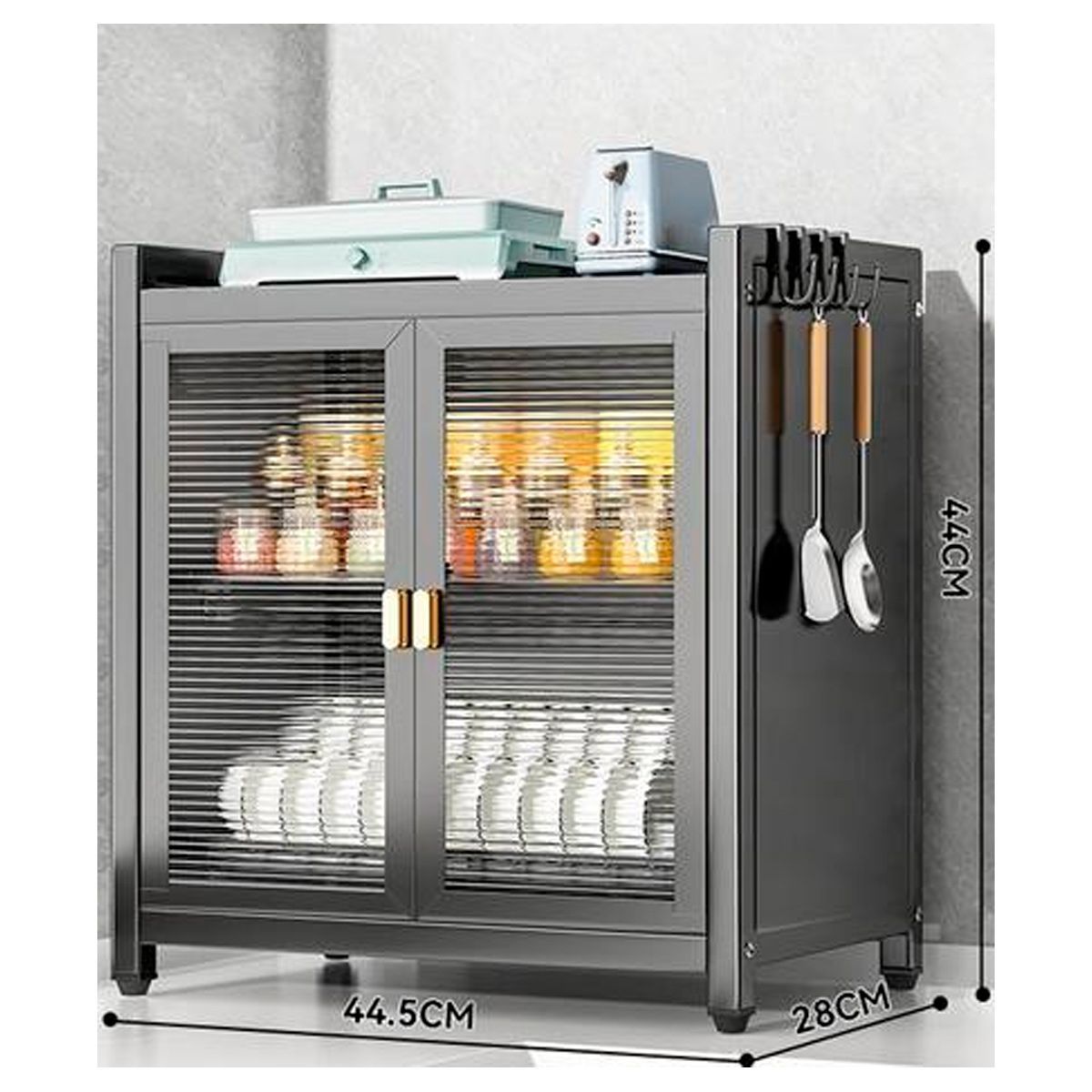 GRETAIL - Organizador Escurridor Platos Cocina Utensilio Estante Multiuso 2 NivN