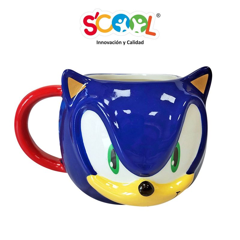 SCOOL - Scool - Taza Cerámica 3D Sonic