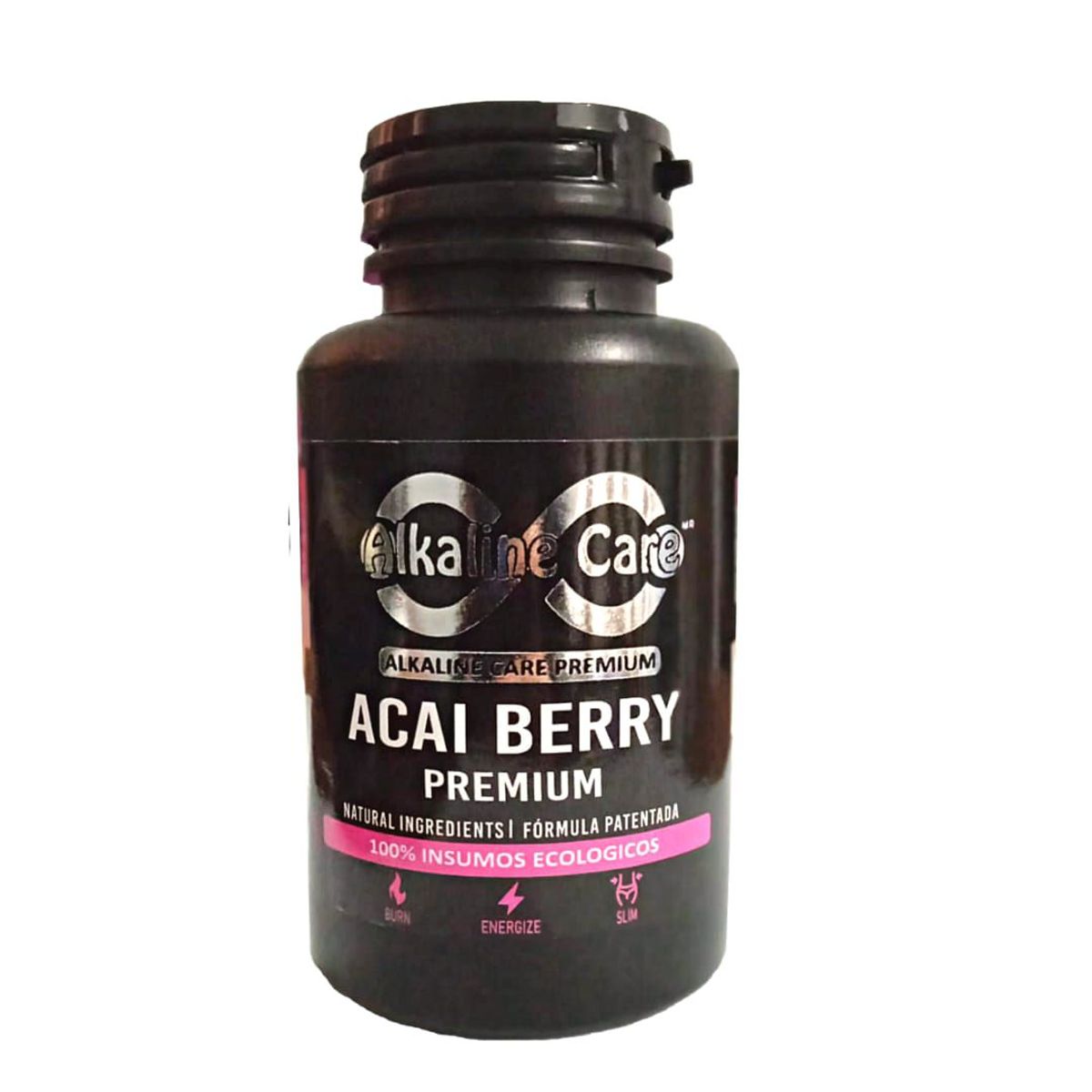 ALKALINE CARE - Acai Berry Atomizado 300 Capsulas Alkaline Care