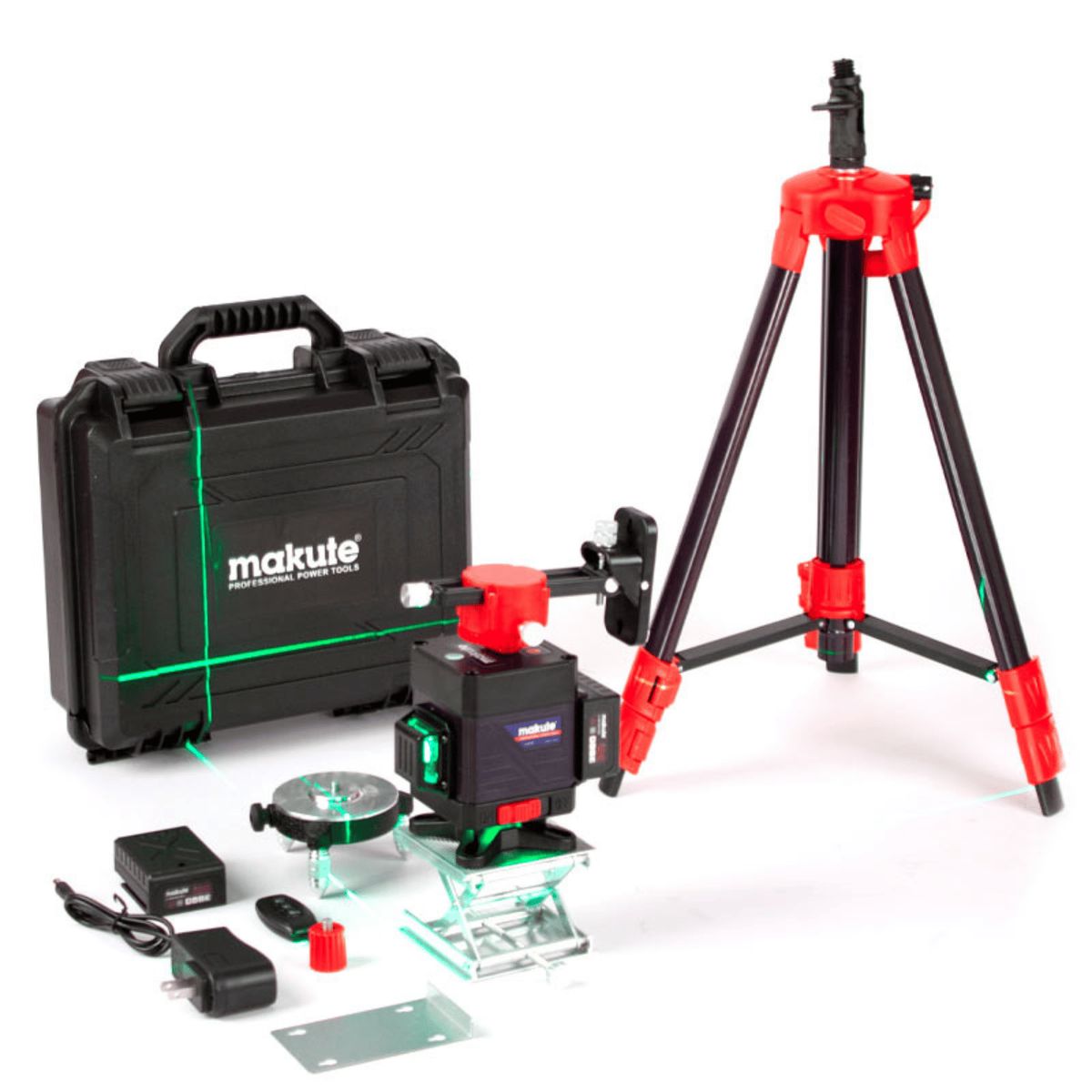 GENERICO - Nivel laser de 16 lineas con Tripode y Maletin Makute