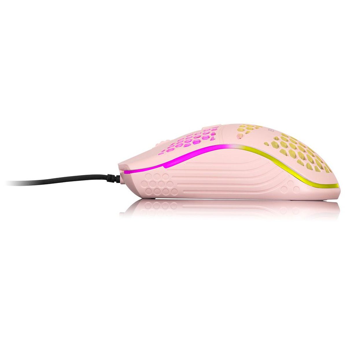ENKORE - Mouse USB LED 1600 Dpi - Enkore GEOX PINK
