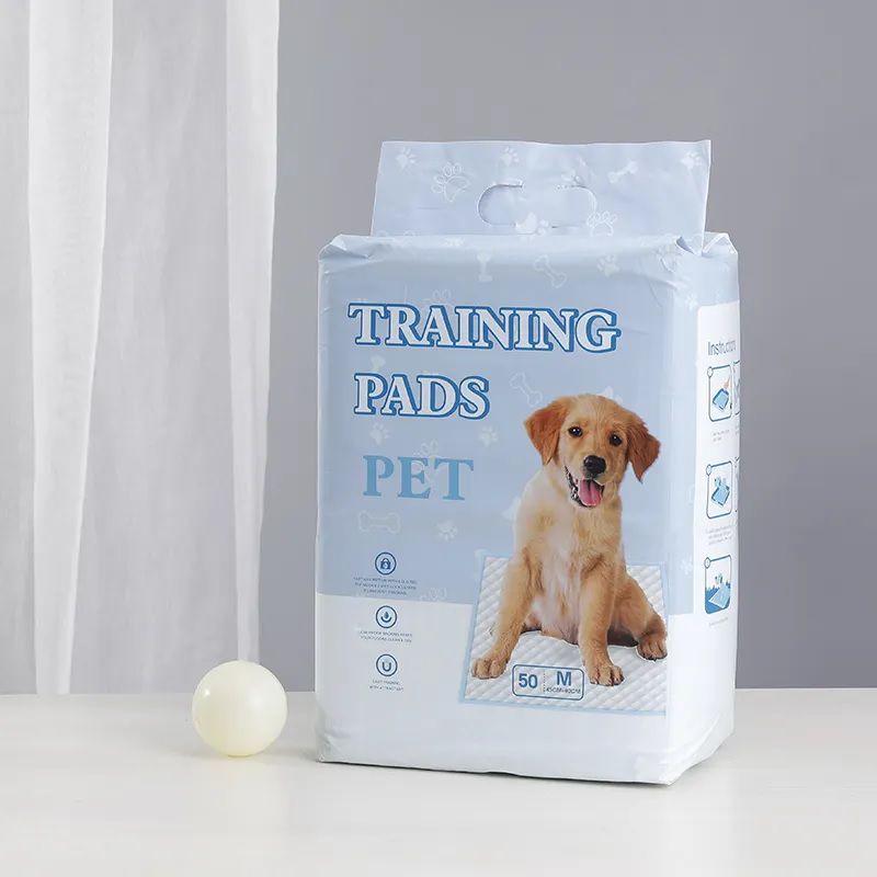 GENERICO - Pañales de piso para Perro Absorbente 50 Unid (45x60cm) Talla M