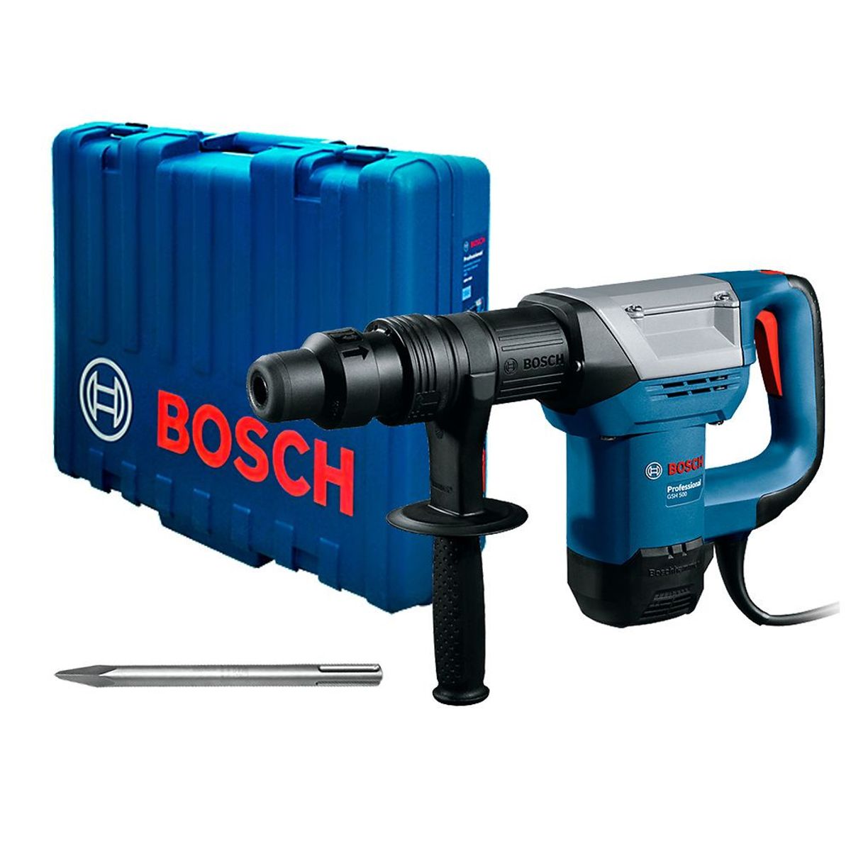BOSCH - Martillo demoledor Bosch GSH 500 1100W 220V en maletín